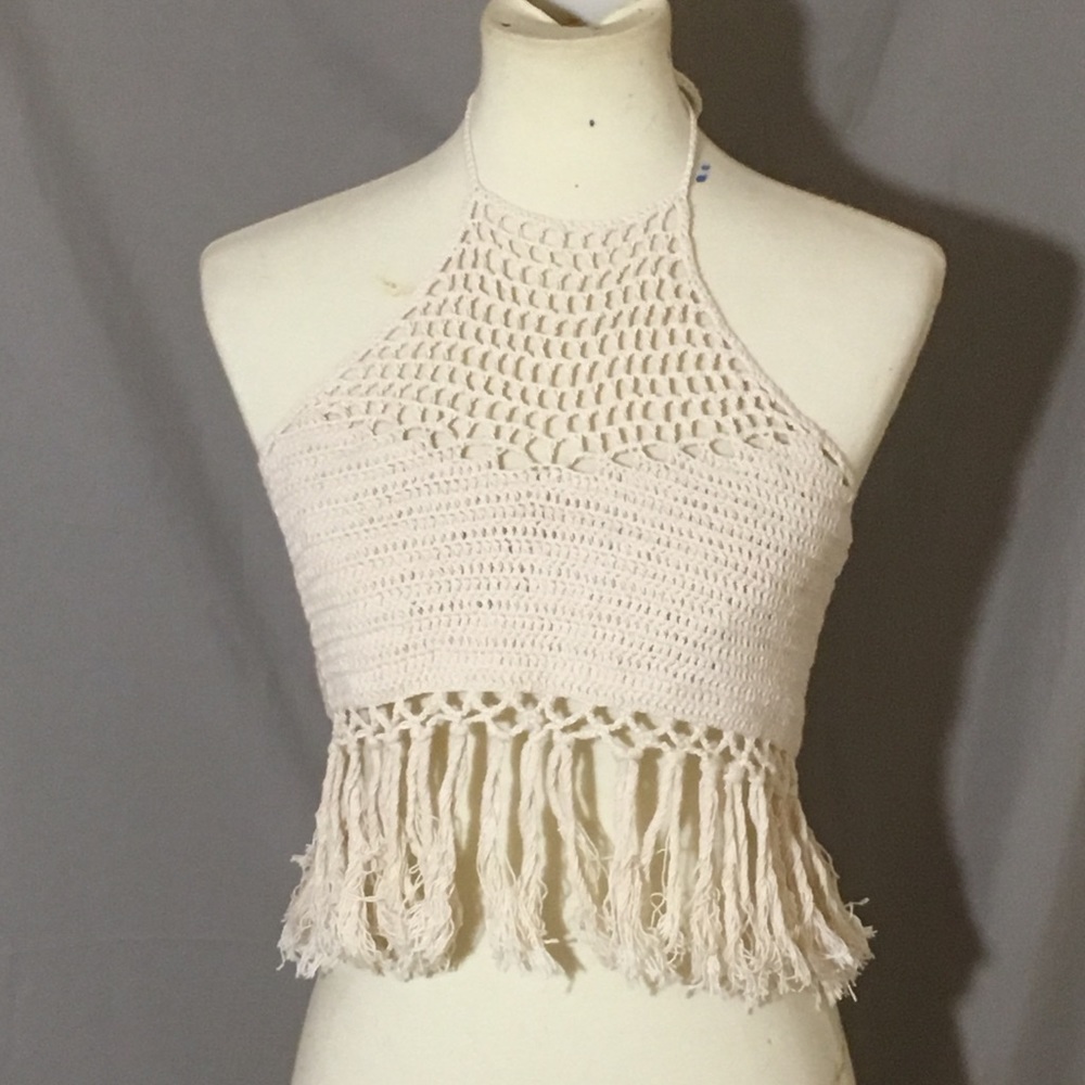 Earthbound knit Halter top